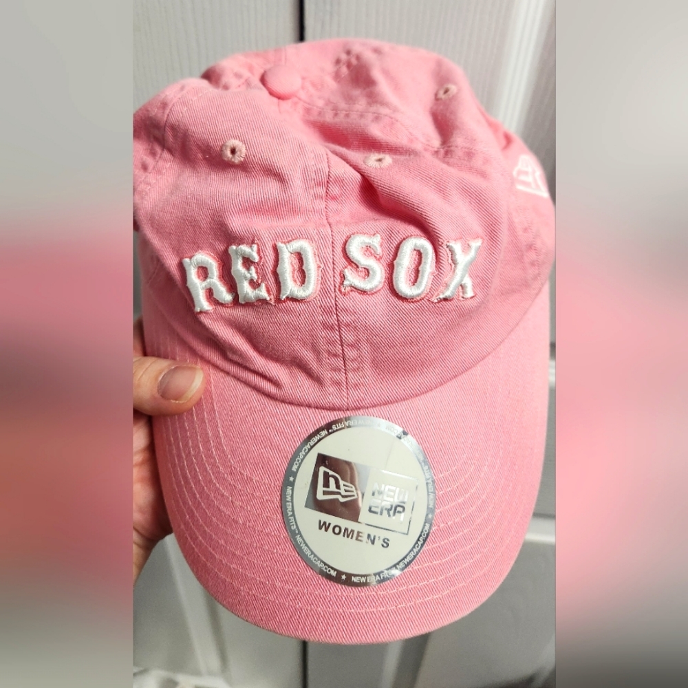 Pink Red Sox Cap